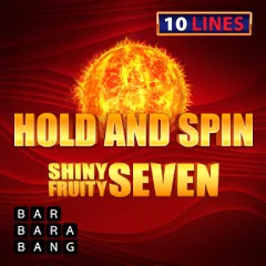 Shiny Fruity Seven 10 Lines Hold and Spin