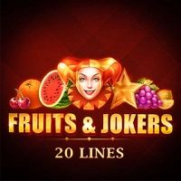 Fruits & Jokers: 20 Lines