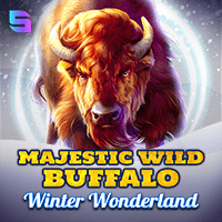 Majestic Wild Buffalo - Winter Wonderland